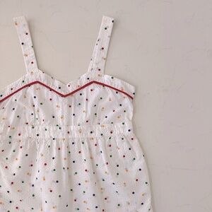 MADRAS by A.P.C. Seersucker Tank Top, M